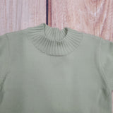 MAYORAL MINT MOCK NECK SWEATER