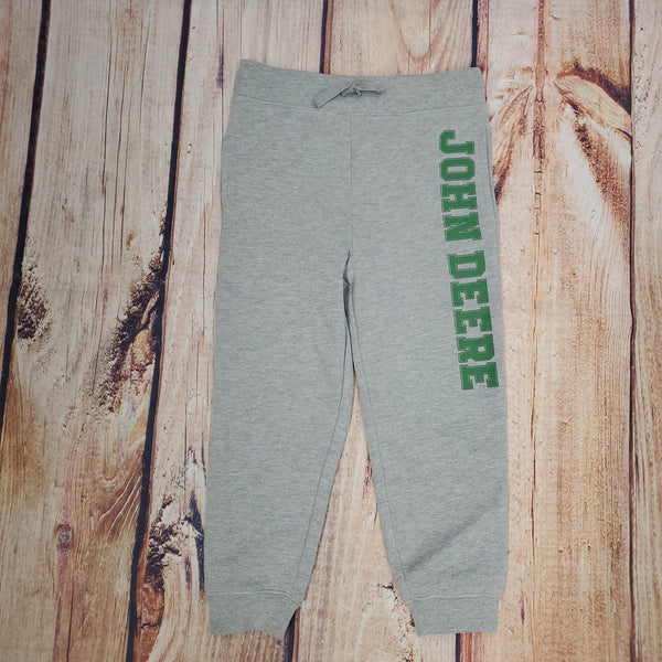 JOHN DEERE GRAY JOGGERS WITH LOGO