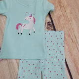 Little Me Unicorn 4pc PJ Set