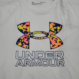 UA TECH HYBRID PRINT FILL SHORT SLEEVE TEE