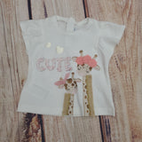 MAYORAL GIRLS CUTE GIRAFFE T-SHIRT