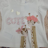 MAYORAL GIRLS CUTE GIRAFFE T-SHIRT