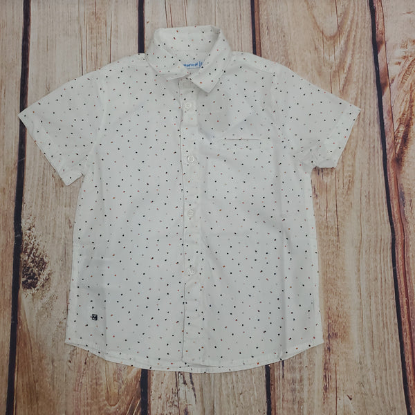 MAYORAL BOYS MICROPATTERNED S/S SHIRT
