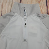 UA GIRLS LOOSE TECH GRAPHIC 1/2 ZIP