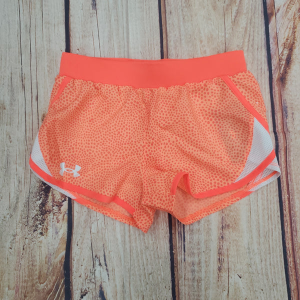 UA FLY BY PRINTED SHORTS