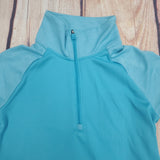 UA GIRLS LOOSE TECH GRAPHIC 1/2 ZIP