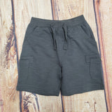 CR SPORTS CHARCOAL SHORTS WITH POCKETS