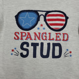 CR SPORTS SPANGLED STUD T-SHIRT