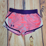 UA FLY BY PRINTED SHORTS