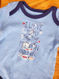 Mother's Choice 6pc boys I love you to the moon & back set
