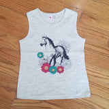 CR Sports Floral Horse Tank