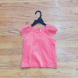 Mayoral Coral Lace Top