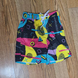 WES AND WILLY ICONIC 80'S SWIM TRUNK