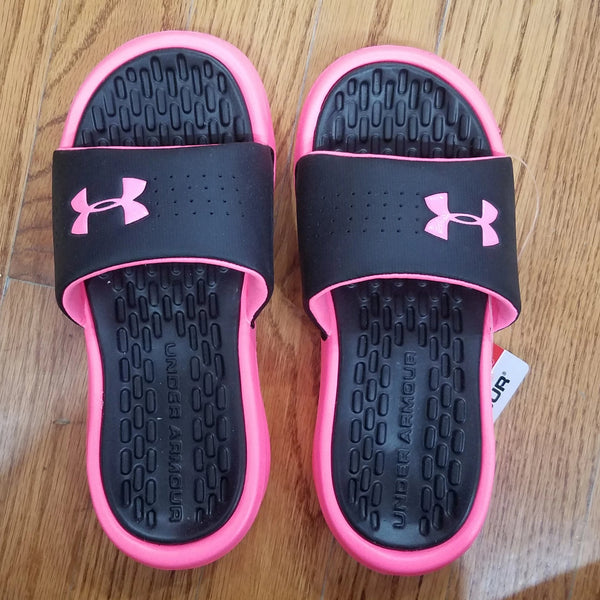 CLEARANCE Under Armour Playmaker Fix Slide pink