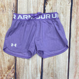 UA Youth Girls Purple Play Up Solid Short 1369923