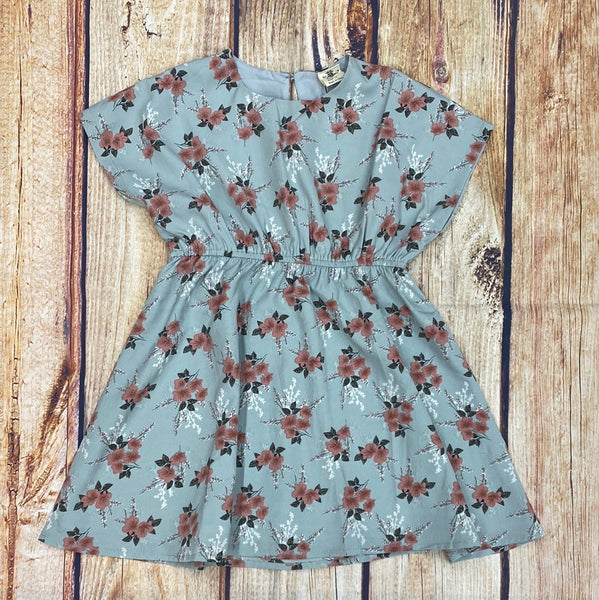 CLEARANCE ML Kids Blue Floral Dress